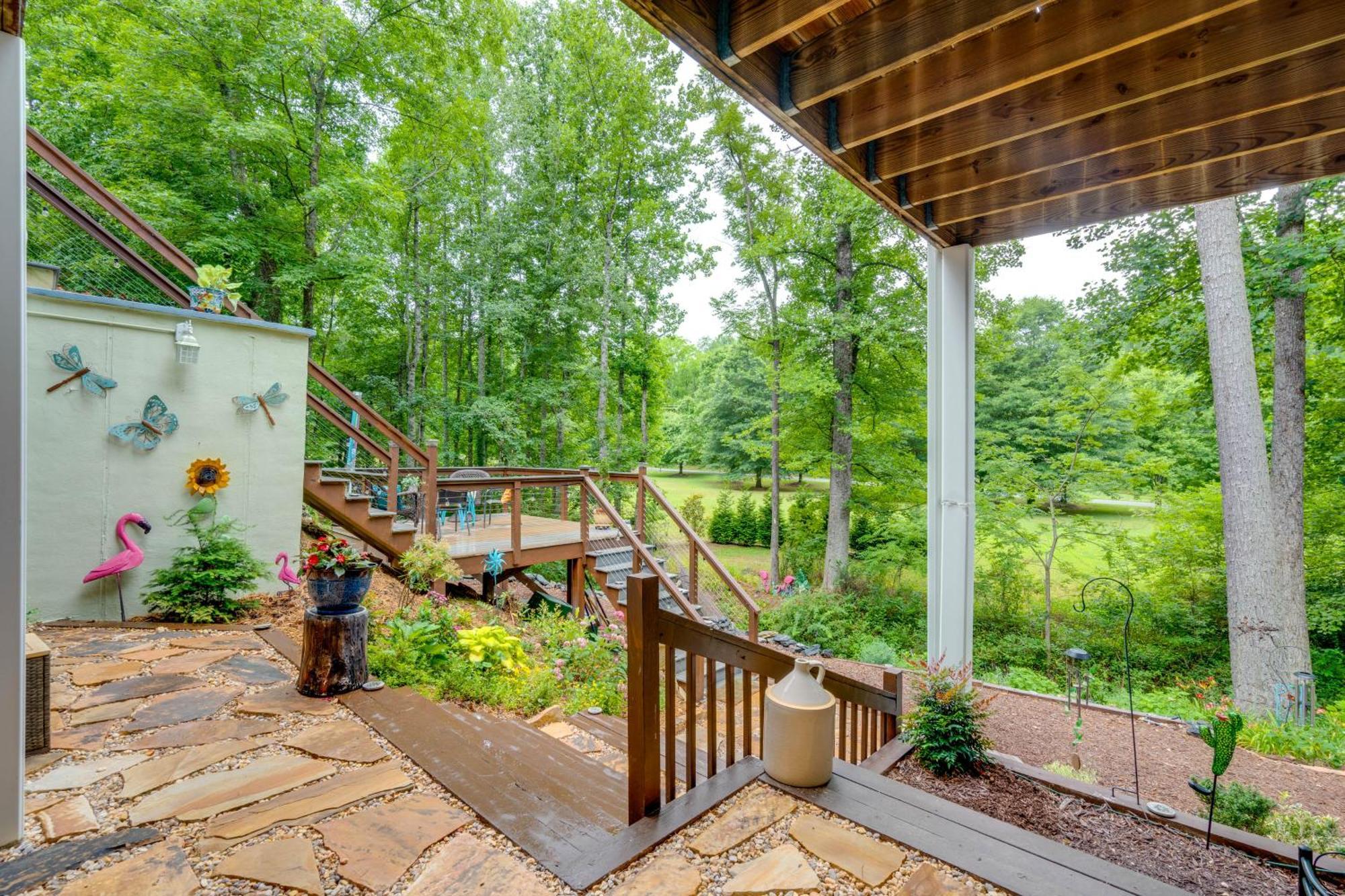 Creekside Hendersonville Haven Hot Tub And Fire Pit Exterior photo